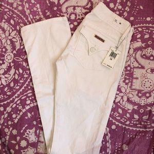 Hudson white women’s jeans